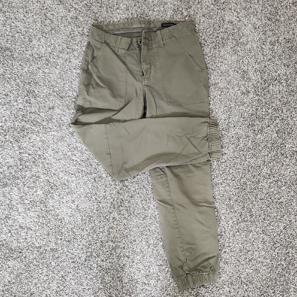 Banana Republic Olive Jogger Pants
